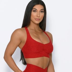 Bombshell Sportswear Red Angel Bra